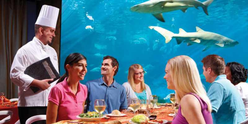 Shark's Underwater Grill Restaurant