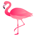 joypixels emoji flamingo