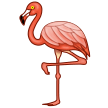 samsung emoji flamingo
