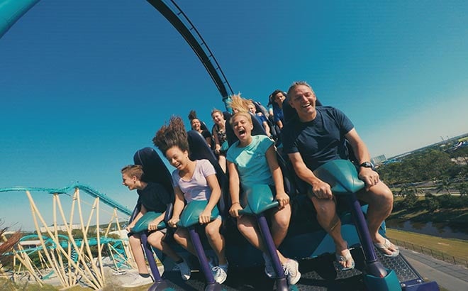 Mako Roller Coaster at SeaWorld Orlando