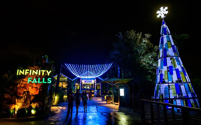 Christmas Lights at SeaWorld Orlando
