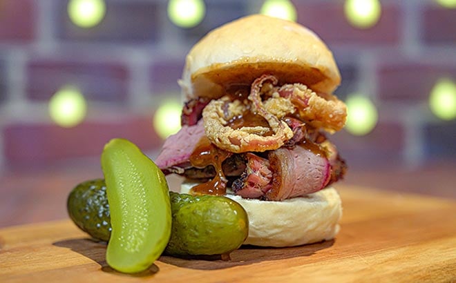 Sample a Brisket Slider at SeaWorld Craft Beer Festival