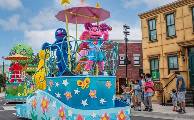 Sesame Street Land Parade at SeaWorld Orlando