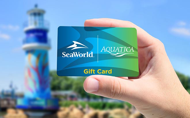 SeaWorld and Aquatica Gift Card