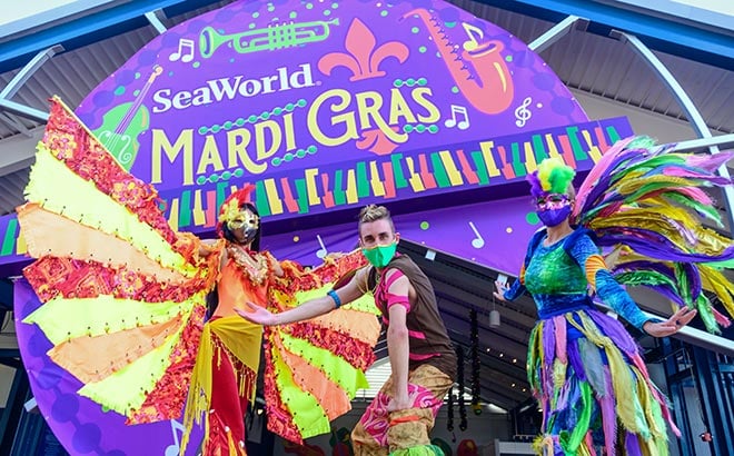 SeaWorld Mardi Gras Performers