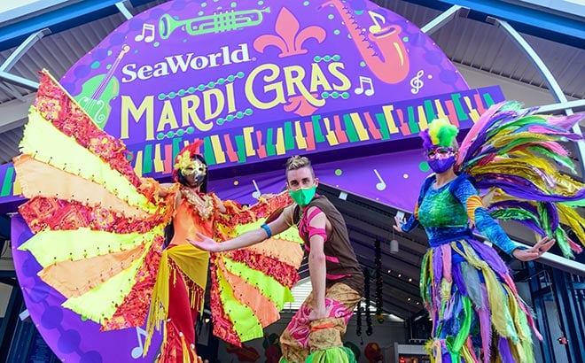 SeaWorld Mardi Gras