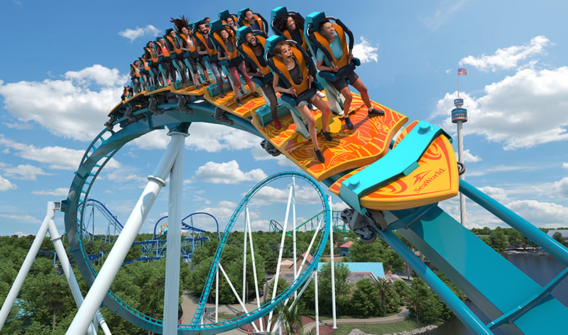 Pipeline The Surf Coaster Concept Artwork