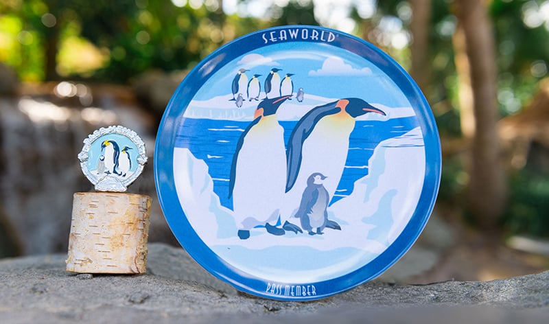 Pass Member Penguin Plate