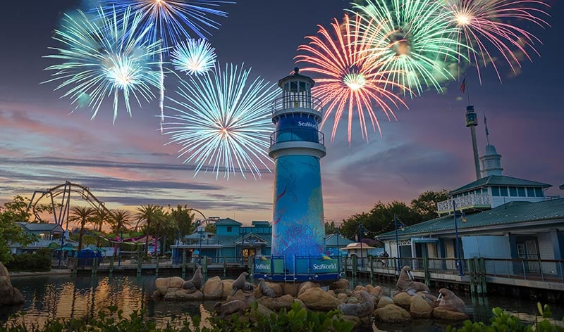 SeaWorld Summer Spectacular Fireworks