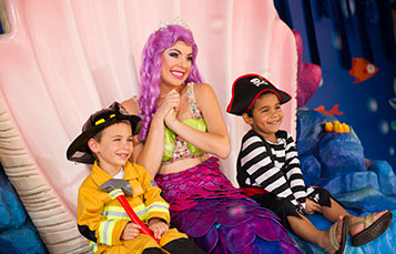 Meet a mermaid at SeaWorld's Halloween Spooktacular