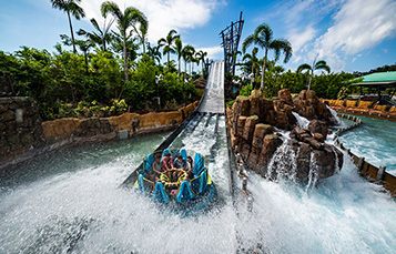 Infinity Falls at SeaWorld Orlando