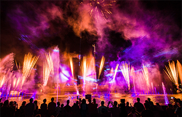 Ignite Fireworks Spectacular during Electric Ocean