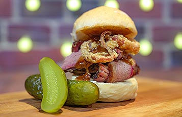 Sample a Brisket Slider at SeaWorld Craft Beer Festival