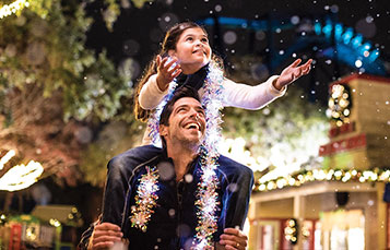 Snowfall at SeaWorld Christmas Celebration