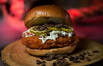 Chipotle Cricket Sandwich