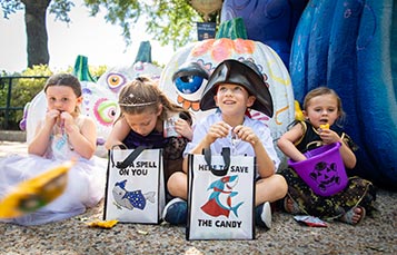 Trick-or-treating at SeaWorld Halloween Spooktacular