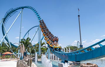 Pipeline The Surf Coaster at SeaWorld Orlando