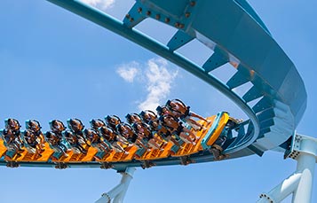 Pipeline The Surf Coaster at SeaWorld Orlando