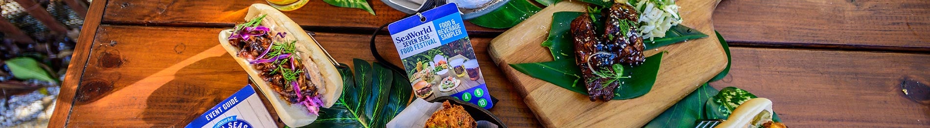 SeaWorld Seven Seas Food Festival Samples