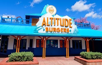 Altitude Burgers Dining at SeaWorld Orlando