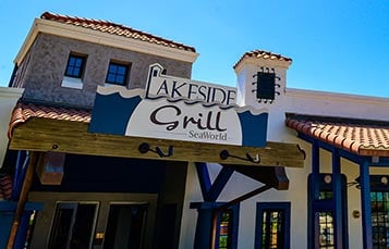 Lakeside Grill restaurant at SeaWorld Orlando