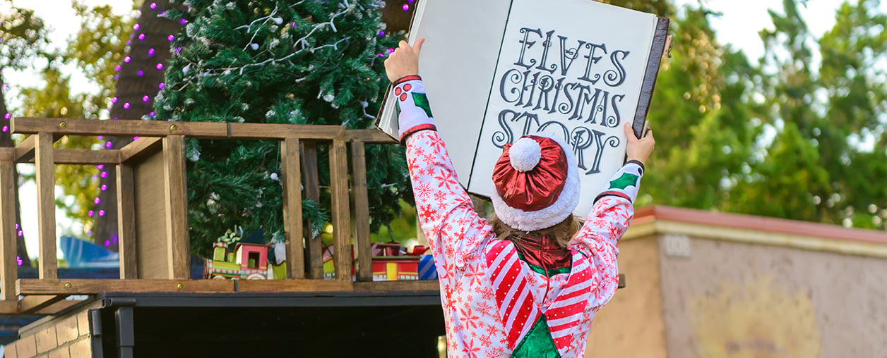 An Elfs Story Christmas show at SeaWorld Orlando