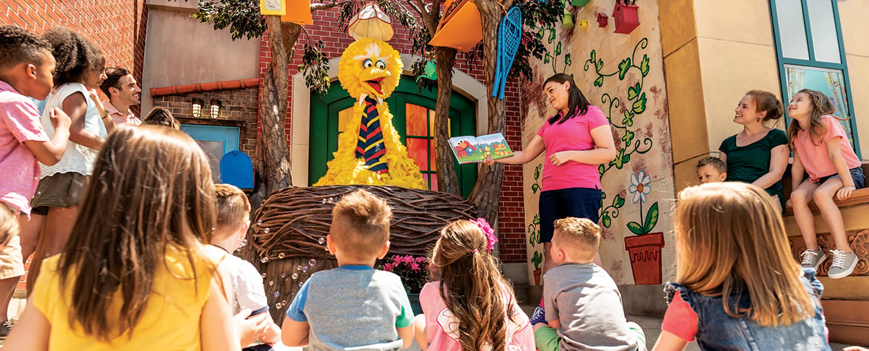 Storytime at Big Birds nest