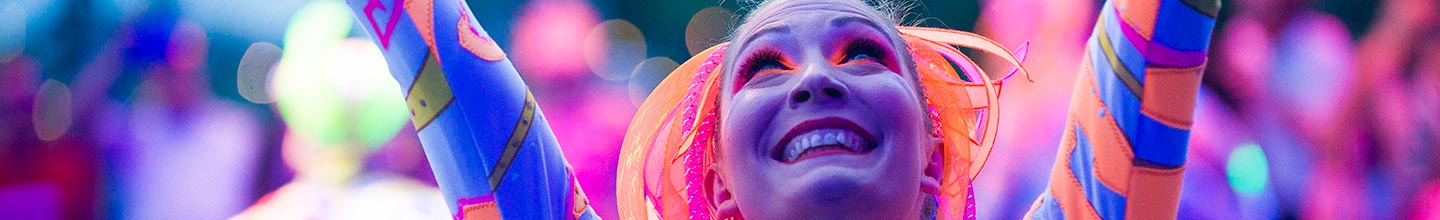 Entertainment during SeaWorld Electric Ocean