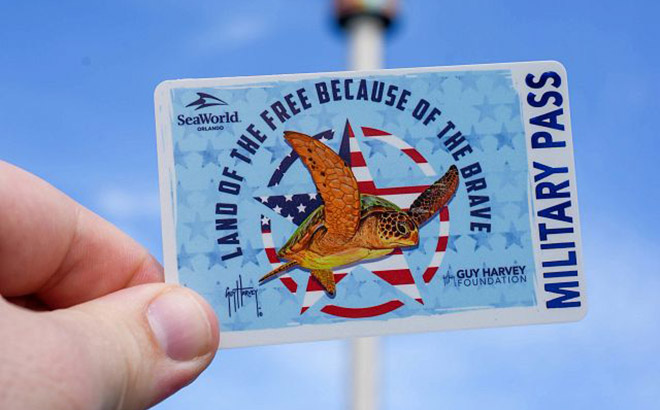 SeaWorld Orlando and Guy Harvey Military Pass