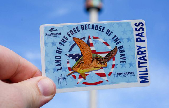 SeaWorld Orlando and Guy Harvey Military Pass