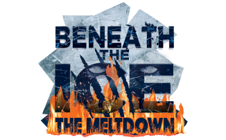 Beneath the Ice: The Meltdown Haunted House logo