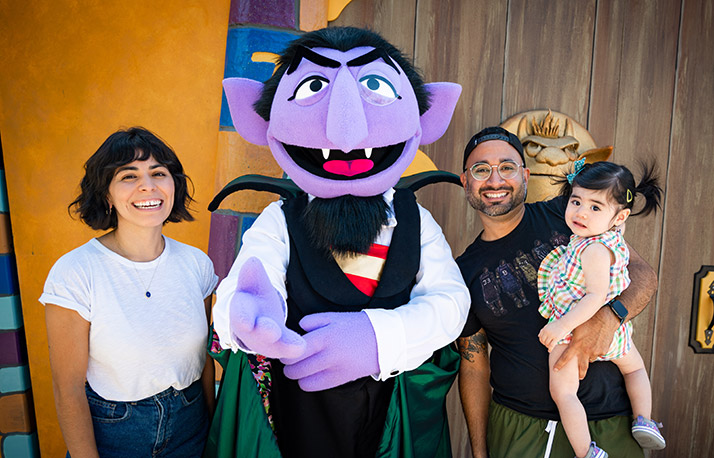Count von Count meet and greet