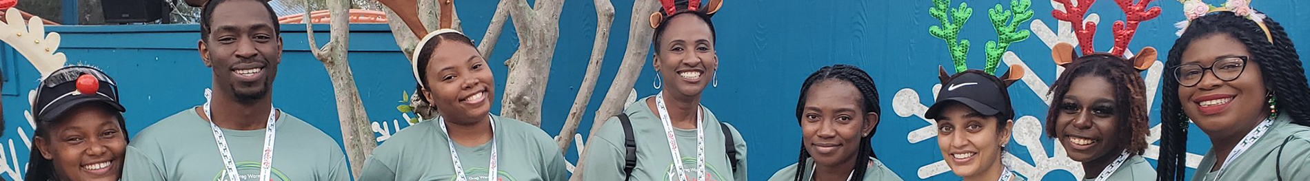 Reindeer Run participants