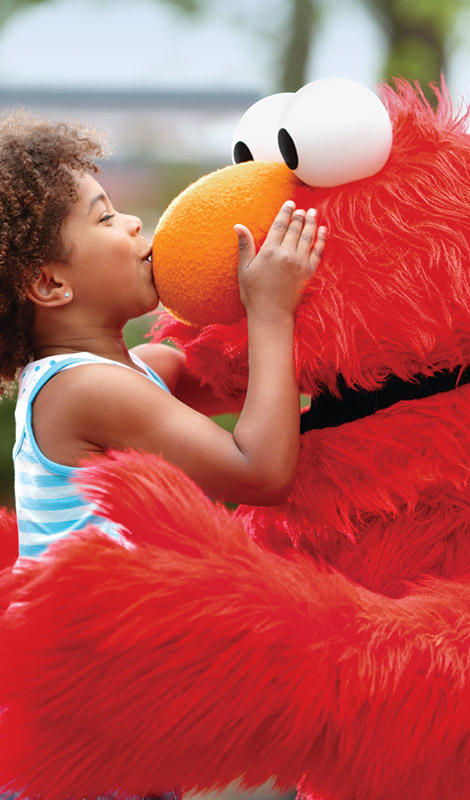 Elmo kiss