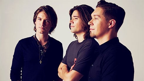 Hanson performs at the Seven Seas Food Festival at SeaWorld.
