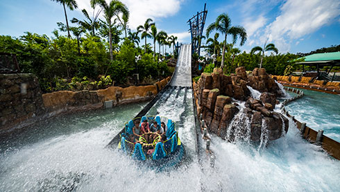 Infinity Falls at SeaWorld Orlando
