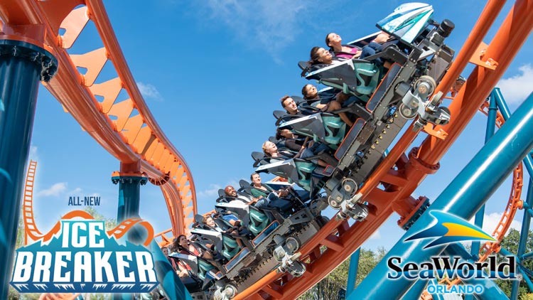 Ice Breaker at SeaWorld Orlando