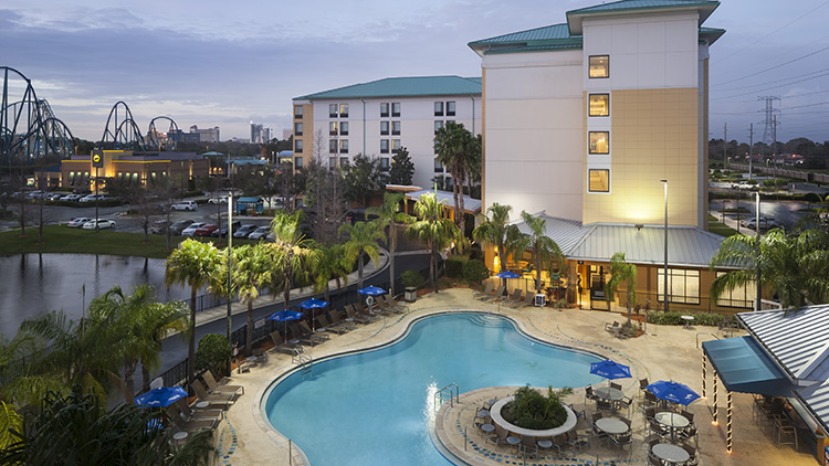 SpringHill Suites Orlando Pool Exterior