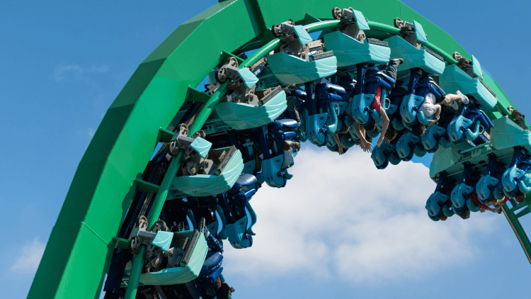 Kraken Roller Coaster