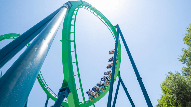 Kraken Roller Coaster