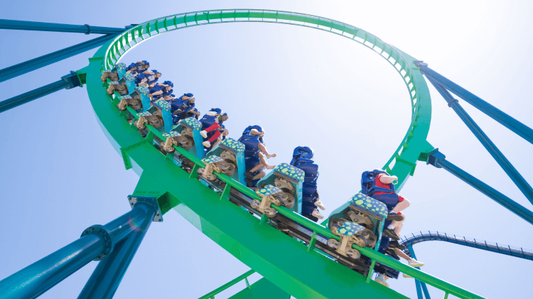 Kraken Roller Coaster