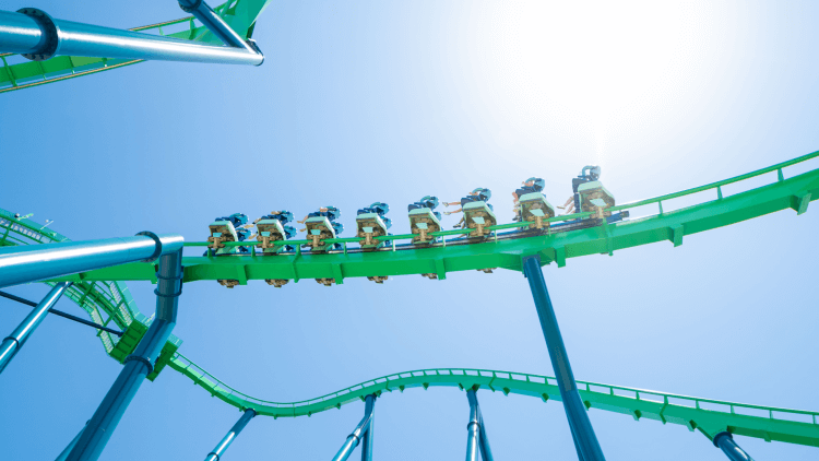 Kraken Roller Coaster