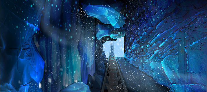 Penguin Trek launch track concept