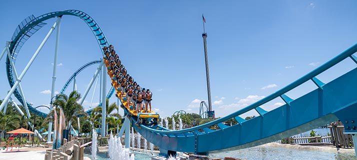 Pipeline The Surf Coaster at SeaWorld Orlando