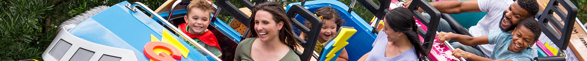 Super Grovers Box Car Derby at Sesame Street Land SeaWorld Orlando