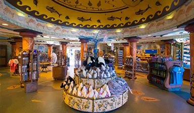 Golden Seahorse Gifts at SeaWorld Orlando