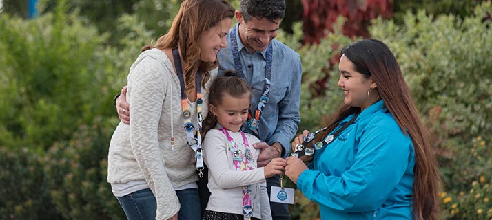 Pin Trading at SeaWorld