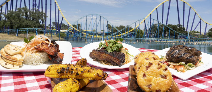 food banner.