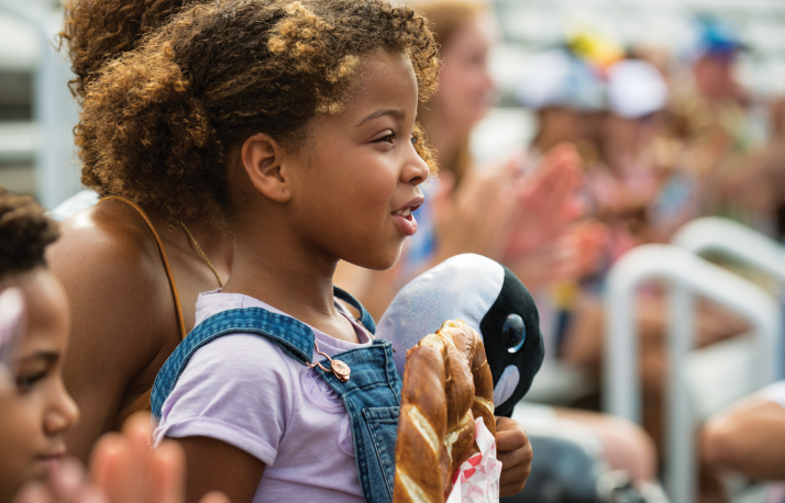 Child for the children eat free.