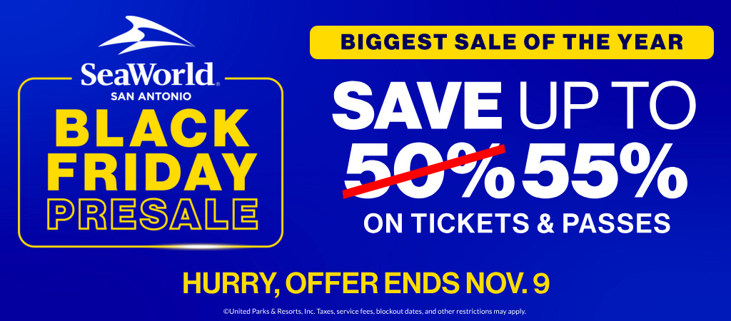 Black Friday Presale: Save up to 55% on Tickets and Passes